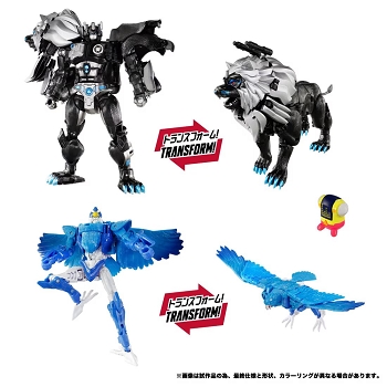 Takara Transformers New Legends NL-09 DARK AMBER LEO PRIME and BLUE BOLT